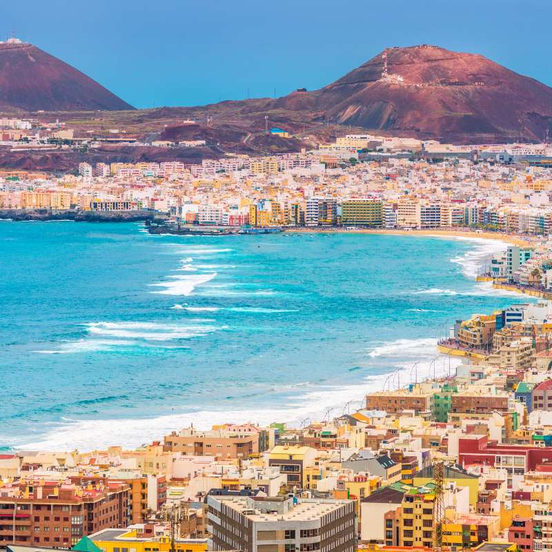 como manejar el estrés en una playa de Las palmas de Gran canaria